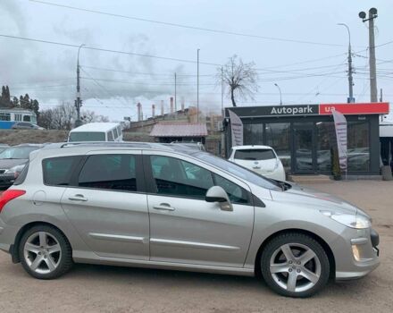 Серый Пежо 308, объемом двигателя 1.6 л и пробегом 51 тыс. км за 5740 $, фото 3 на Automoto.ua