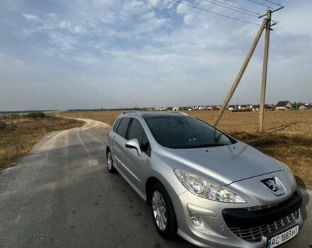 Серый Пежо 308, объемом двигателя 1.6 л и пробегом 230 тыс. км за 4700 $, фото 3 на Automoto.ua