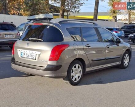 Серый Пежо 308, объемом двигателя 1.6 л и пробегом 217 тыс. км за 4200 $, фото 2 на Automoto.ua