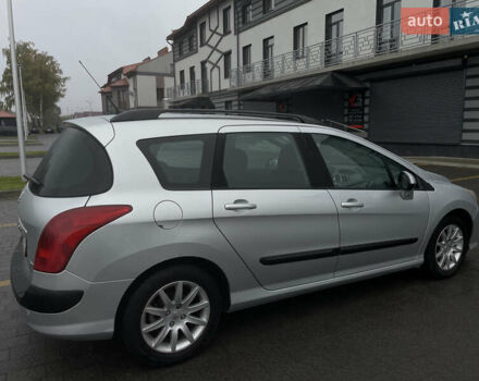 Сірий Пежо 308, об'ємом двигуна 1.6 л та пробігом 269 тис. км за 4444 $, фото 15 на Automoto.ua