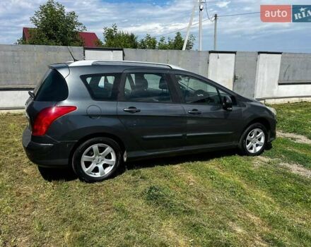 Сірий Пежо 308, об'ємом двигуна 1.6 л та пробігом 336 тис. км за 5300 $, фото 2 на Automoto.ua