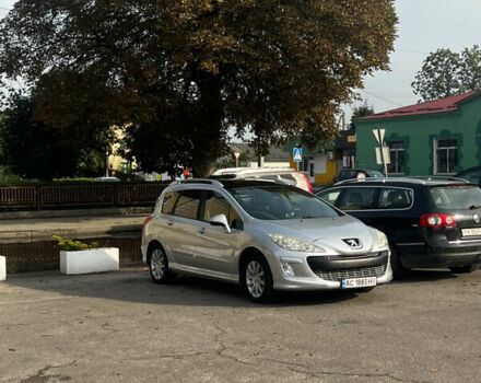 Серый Пежо 308, объемом двигателя 1.6 л и пробегом 230 тыс. км за 4700 $, фото 12 на Automoto.ua