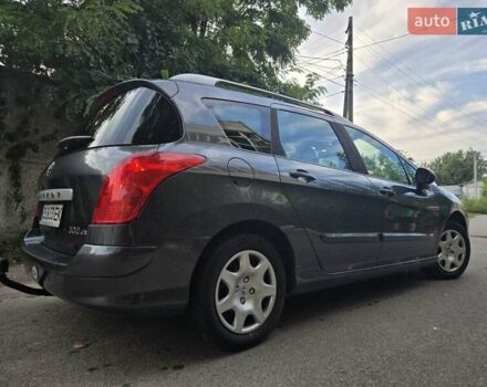 Сірий Пежо 308, об'ємом двигуна 1.6 л та пробігом 240 тис. км за 5300 $, фото 21 на Automoto.ua