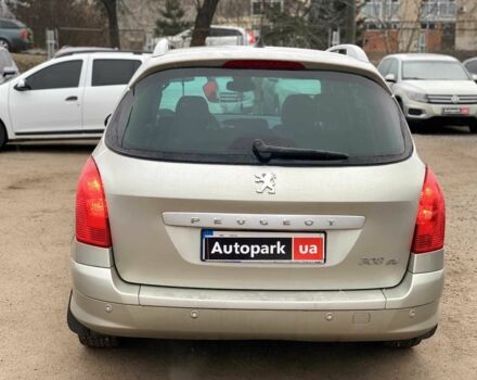 Серый Пежо 308, объемом двигателя 1.6 л и пробегом 51 тыс. км за 5740 $, фото 5 на Automoto.ua
