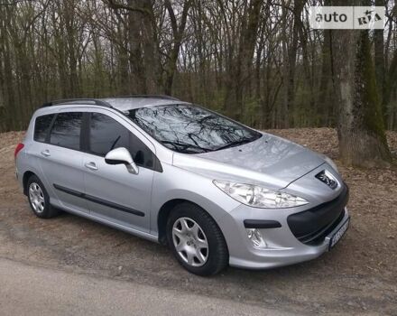 Сірий Пежо 308, об'ємом двигуна 1.6 л та пробігом 197 тис. км за 5100 $, фото 16 на Automoto.ua