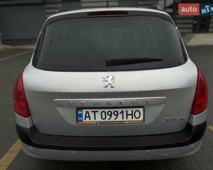 Сірий Пежо 308, об'ємом двигуна 1.6 л та пробігом 269 тис. км за 4444 $, фото 21 на Automoto.ua