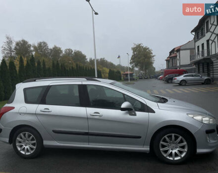 Сірий Пежо 308, об'ємом двигуна 1.6 л та пробігом 269 тис. км за 4444 $, фото 10 на Automoto.ua