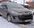 Серый Пежо 308, объемом двигателя 1.6 л и пробегом 217 тыс. км за 3900 $, фото 1 на Automoto.ua