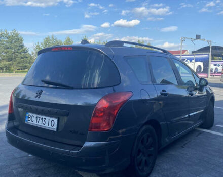 Серый Пежо 308, объемом двигателя 1.6 л и пробегом 253 тыс. км за 5000 $, фото 5 на Automoto.ua