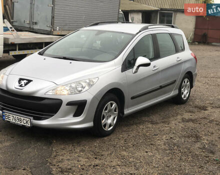 Серый Пежо 308, объемом двигателя 1.6 л и пробегом 237 тыс. км за 6000 $, фото 2 на Automoto.ua