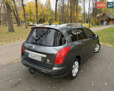 Серый Пежо 308, объемом двигателя 1.6 л и пробегом 330 тыс. км за 4400 $, фото 7 на Automoto.ua