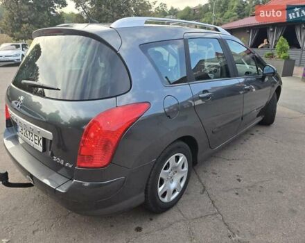 Сірий Пежо 308, об'ємом двигуна 1.6 л та пробігом 240 тис. км за 5300 $, фото 5 на Automoto.ua