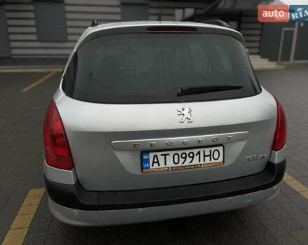 Сірий Пежо 308, об'ємом двигуна 1.6 л та пробігом 269 тис. км за 4444 $, фото 23 на Automoto.ua