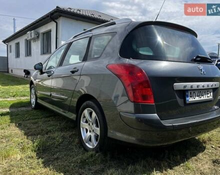 Сірий Пежо 308, об'ємом двигуна 1.6 л та пробігом 336 тис. км за 5300 $, фото 3 на Automoto.ua