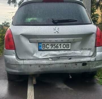 Сірий Пежо 308, об'ємом двигуна 1.56 л та пробігом 361 тис. км за 2950 $, фото 1 на Automoto.ua