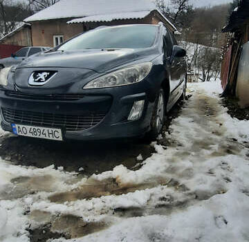 Сірий Пежо 308, об'ємом двигуна 1.6 л та пробігом 203 тис. км за 6300 $, фото 1 на Automoto.ua