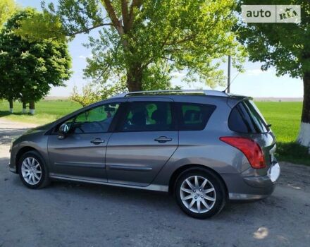 Сірий Пежо 308, об'ємом двигуна 1.6 л та пробігом 280 тис. км за 4700 $, фото 27 на Automoto.ua