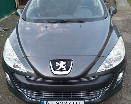 Серый Пежо 308, объемом двигателя 1.6 л и пробегом 160 тыс. км за 5000 $, фото 1 на Automoto.ua