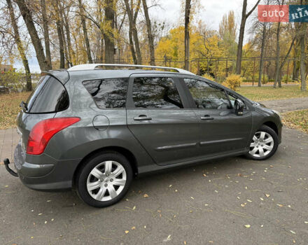 Серый Пежо 308, объемом двигателя 1.6 л и пробегом 330 тыс. км за 4400 $, фото 8 на Automoto.ua
