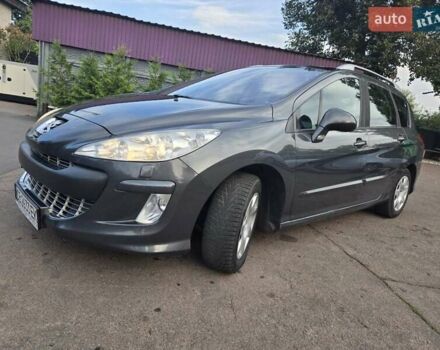 Сірий Пежо 308, об'ємом двигуна 1.6 л та пробігом 240 тис. км за 5300 $, фото 2 на Automoto.ua