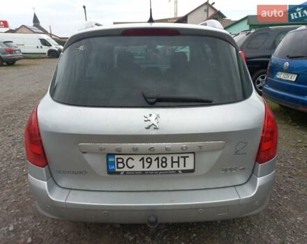 Пежо 308 2008 в Львове на Automoto.ua Серый Пежо 308, объемом двигателя 1.6 л и пробегом 235 тыс. км за 3900 $, фото 4 на Automoto.ua