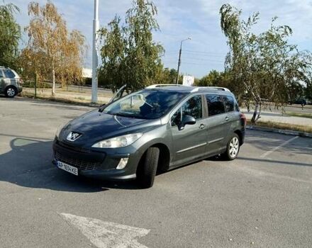 Серый Пежо 308, объемом двигателя 1.6 л и пробегом 252 тыс. км за 5100 $, фото 1 на Automoto.ua