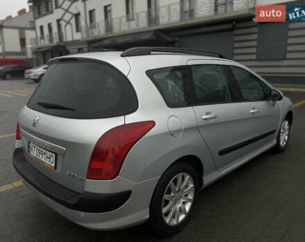 Сірий Пежо 308, об'ємом двигуна 1.6 л та пробігом 269 тис. км за 4444 $, фото 17 на Automoto.ua