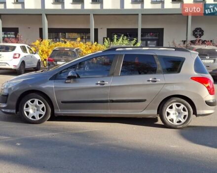 Серый Пежо 308, объемом двигателя 1.6 л и пробегом 217 тыс. км за 4200 $, фото 4 на Automoto.ua