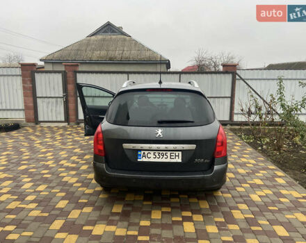 Сірий Пежо 308, об'ємом двигуна 1.6 л та пробігом 230 тис. км за 4900 $, фото 6 на Automoto.ua