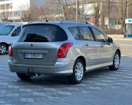 Серый Пежо 308, объемом двигателя 1.6 л и пробегом 317 тыс. км за 5300 $, фото 2 на Automoto.ua