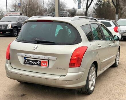 Серый Пежо 308, объемом двигателя 1.6 л и пробегом 51 тыс. км за 5740 $, фото 4 на Automoto.ua