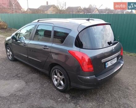 Серый Пежо 308, объемом двигателя 1.6 л и пробегом 160 тыс. км за 5000 $, фото 6 на Automoto.ua