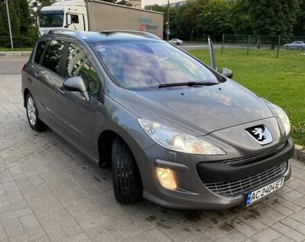Серый Пежо 308, объемом двигателя 1.6 л и пробегом 253 тыс. км за 5500 $, фото 9 на Automoto.ua