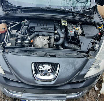 Сірий Пежо 308, об'ємом двигуна 1.6 л та пробігом 203 тис. км за 6300 $, фото 21 на Automoto.ua
