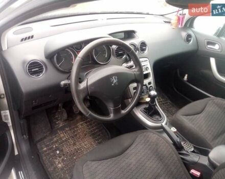 Сірий Пежо 308, об'ємом двигуна 1.56 л та пробігом 260 тис. км за 5200 $, фото 41 на Automoto.ua
