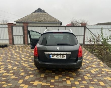 Сірий Пежо 308, об'ємом двигуна 1.6 л та пробігом 220 тис. км за 5000 $, фото 1 на Automoto.ua