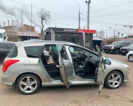 Серый Пежо 308, объемом двигателя 1.6 л и пробегом 51 тыс. км за 5740 $, фото 8 на Automoto.ua