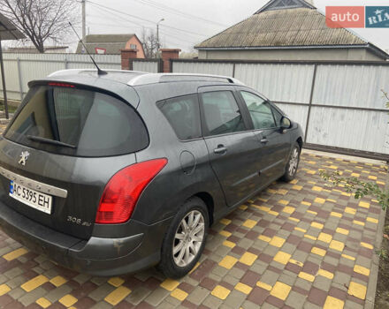 Сірий Пежо 308, об'ємом двигуна 1.6 л та пробігом 230 тис. км за 4900 $, фото 1 на Automoto.ua