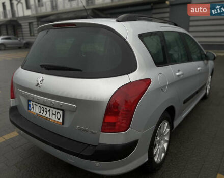Сірий Пежо 308, об'ємом двигуна 1.6 л та пробігом 269 тис. км за 4444 $, фото 18 на Automoto.ua
