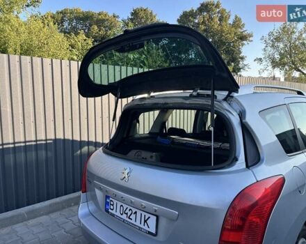 Сірий Пежо 308, об'ємом двигуна 1.6 л та пробігом 161 тис. км за 5500 $, фото 22 на Automoto.ua