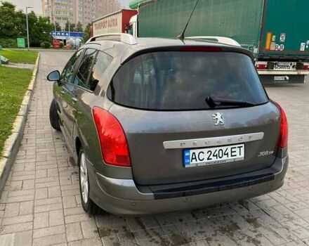 Серый Пежо 308, объемом двигателя 1.6 л и пробегом 253 тыс. км за 5500 $, фото 11 на Automoto.ua