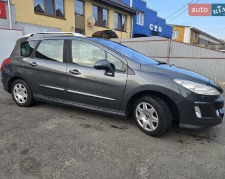 Сірий Пежо 308, об'ємом двигуна 1.6 л та пробігом 240 тис. км за 5300 $, фото 1 на Automoto.ua