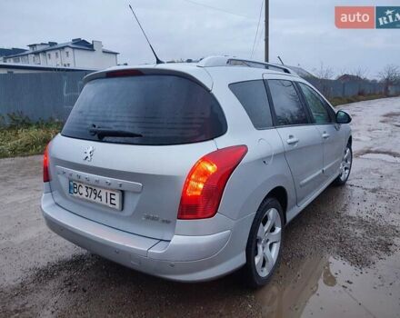 Серый Пежо 308, объемом двигателя 1.6 л и пробегом 290 тыс. км за 4650 $, фото 5 на Automoto.ua