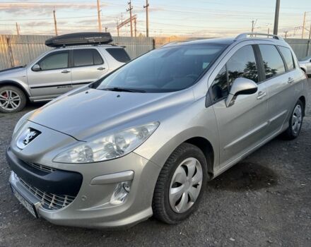 Серый Пежо 308, объемом двигателя 2 л и пробегом 211 тыс. км за 4900 $, фото 1 на Automoto.ua