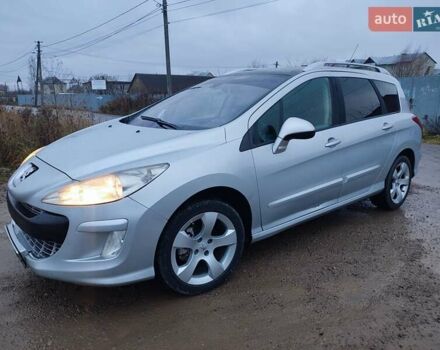 Серый Пежо 308, объемом двигателя 1.6 л и пробегом 290 тыс. км за 4650 $, фото 1 на Automoto.ua