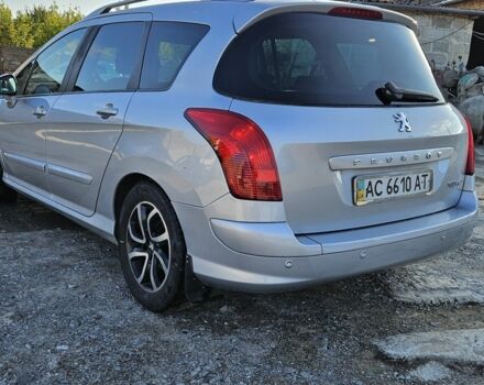 Серый Пежо 308, объемом двигателя 1.6 л и пробегом 360 тыс. км за 4200 $, фото 7 на Automoto.ua