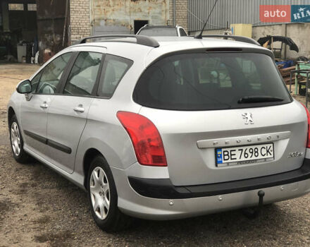 Серый Пежо 308, объемом двигателя 1.6 л и пробегом 237 тыс. км за 6000 $, фото 3 на Automoto.ua
