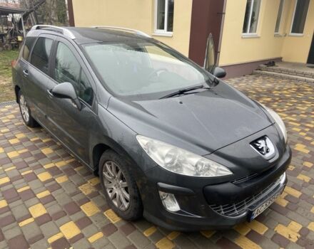 Сірий Пежо 308, об'ємом двигуна 1.6 л та пробігом 220 тис. км за 5000 $, фото 3 на Automoto.ua