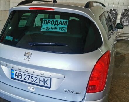 Сірий Пежо 308, об'ємом двигуна 1.6 л та пробігом 152 тис. км за 4800 $, фото 3 на Automoto.ua