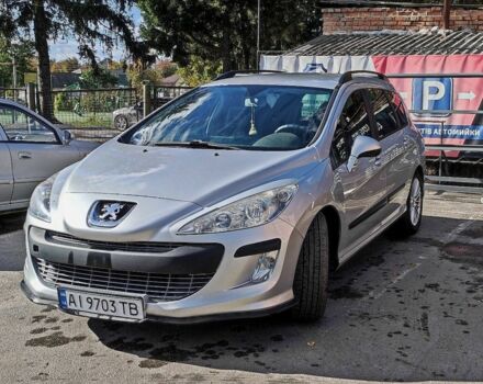 Серый Пежо 308, объемом двигателя 1.6 л и пробегом 372 тыс. км за 5550 $, фото 4 на Automoto.ua